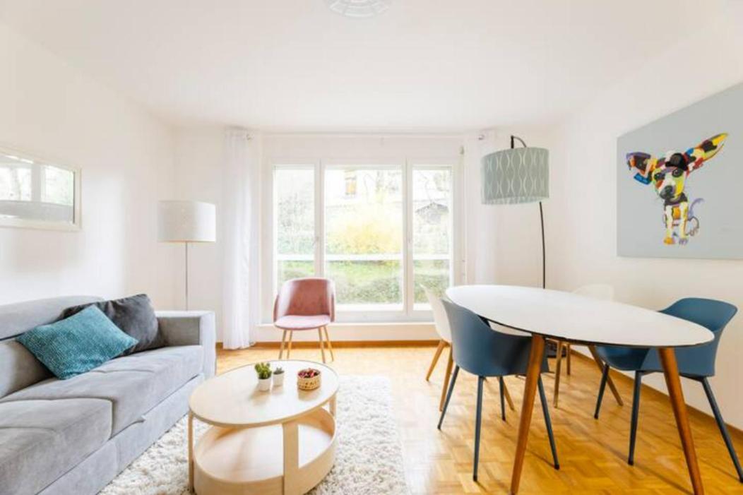 Apartment Of 52 Sqm With Free Parking Лозанна Экстерьер фото